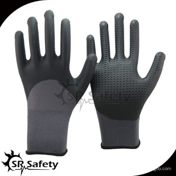 SRSAFETY guantes de trabajo trabajo nitrilo acabado espuma